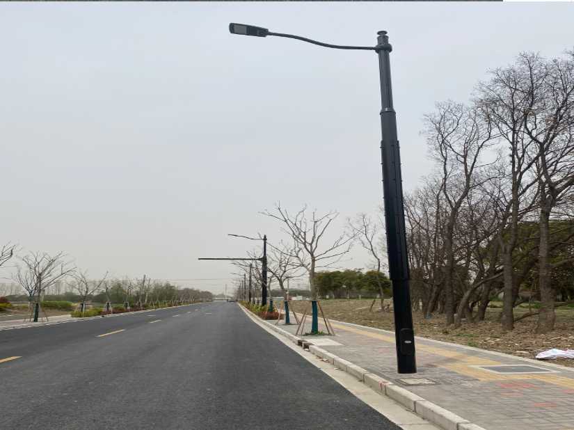 醴陵市上海综合杆 太阳能路灯工程